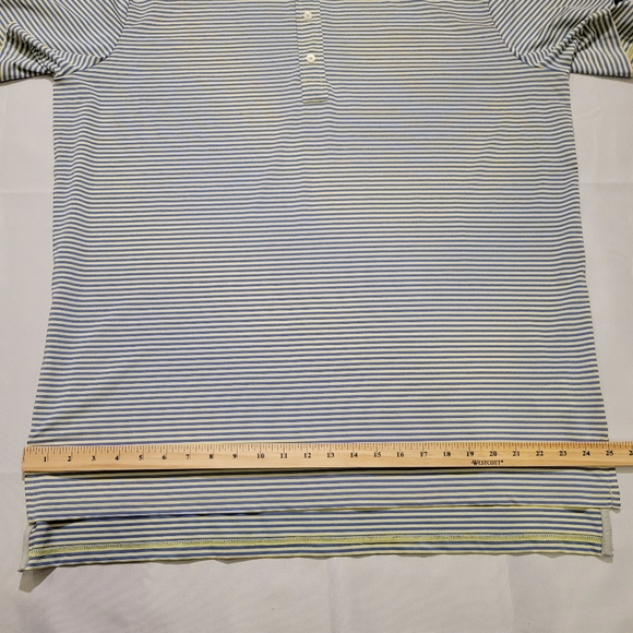 Ralph Lauren Men's RLX Polo Shirt Size XL TG Moisture Wicking Striped - Picture 11 of 12
